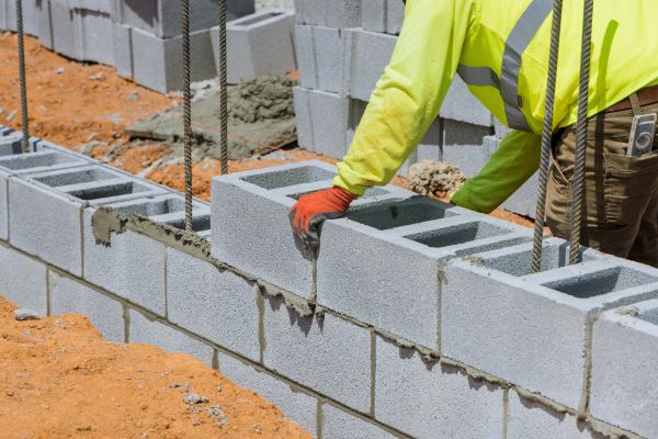 Concrete Blocks Installation in Port Orchard