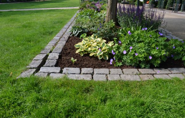 Stone Edging Installation in Port Orchard