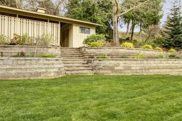Retaining Wall Construction in Port Orchard