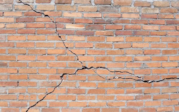 Cracked Brick Repair in Port Orchard