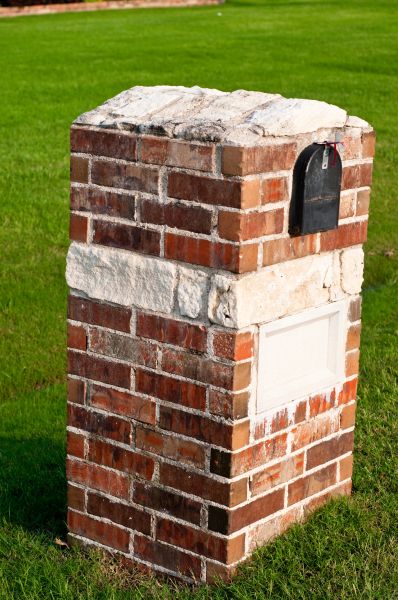 Brick Mailbox Installation in Port Orchard