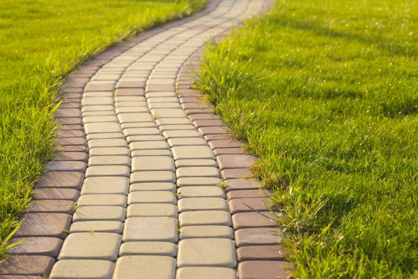 Sidewalk Brick Repair in Port Orchard